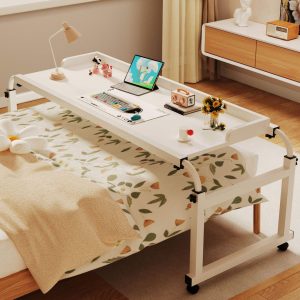 Bedroom Living Table Bed Sofa Overbed Adjustable Lazy Desk Laptop