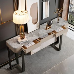Luxury Modern Console Table Cabinet Wall