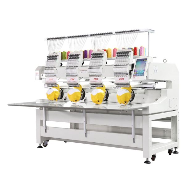 Four Heads 12 Needles Embroidery Machine