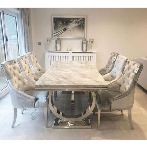 Home Furniture with Table and 6 Chairs