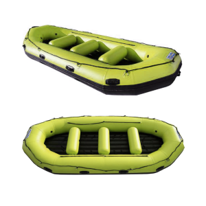 Inflatable Water Sport Person River Rafting Boat Yellow Rescue