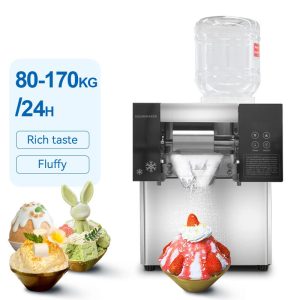Snow Flake Ice Cream Making Machine