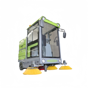 Ride On Street Road Sweeper Car Cleaning Machine