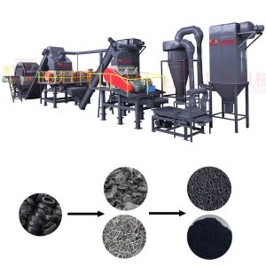 Waste Tire Recycling Machine