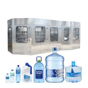 Automatic 3-in-1 Water Rinsing, Filling & Capping Machine