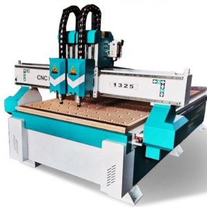 High Wood Machine Double Head Speed Cnc Router Carving