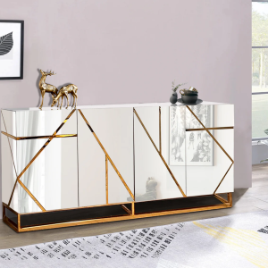 Stainless Steel Living Home Hotel Cabinet Wholesales Room Golden Storage