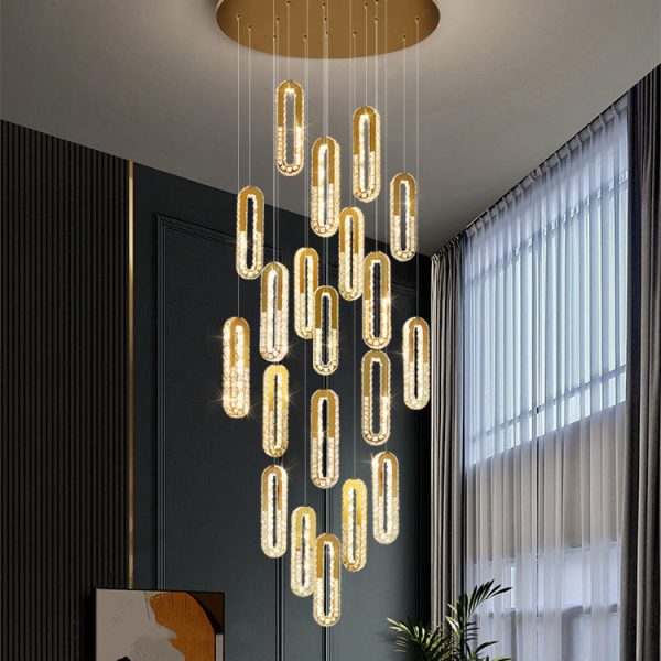 Gold Crystal Chandeliers