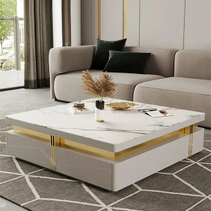 Gold Stainless Steel Living Home Hotel Table Newest