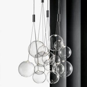 Glass Bubble Chandelier
