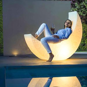 Courtyard Moon Style Lamp