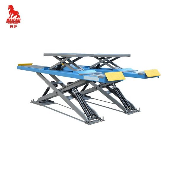 4.5 Ton 8 Cylinders Double Hydraulic Balance Car Scissor Lift