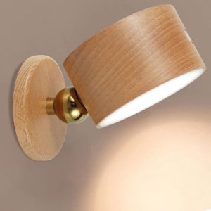 USB Wooden Lamp LED Night Light