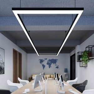 Rectangular Suspended Linear Light