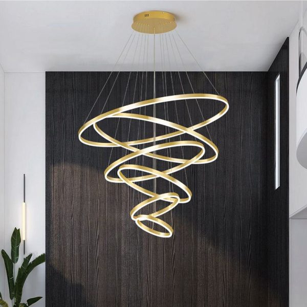 Ring Style Hanging Pendant Light