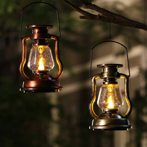 Retro LED Oil Lamp