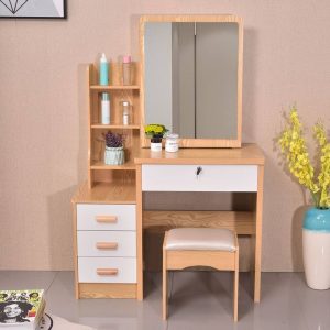 Wooden Dressing Table Set