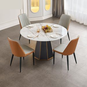 Strong Bass Round Dining Table