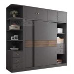 Clothes Storage Solid Wood Wardrobe