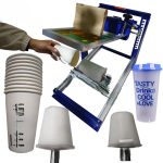 Plastic Jig Clamp for Cylindrical and Cup Printing