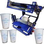 Plastic Cup Clamp for Cylindrical Screen Printing