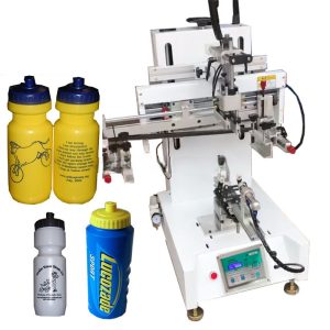 Desktop Semi-Auto Screen Printer for Cylindrical and Flat Surfaces