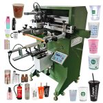 Glass Bottle and Cup Silk Screen Printer