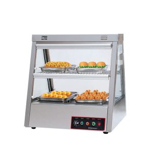 Industrial Display Cabinet Chinese Electric Hot Lunch Cake Thermal Insulation