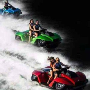 Water Land Atv Double Driving Amphibious Vehicles Adults Tourist Attractions