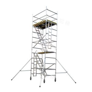 High Aluminum Ladder Quantity Inclined Scaffolding