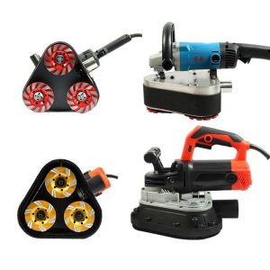Wood Machine 2450w High-power Portable Three-head Grinder Floor Sanding