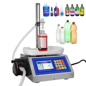 Weighing Filler Semi Automatic PLC Filling Tank Filling Machine