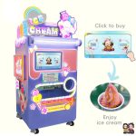 Fully Automatic Soft Service Ice Cream Vending Machine