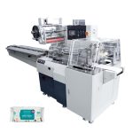 Servo-Driven Wet Wipes Punching, Labeling & Packing Machine