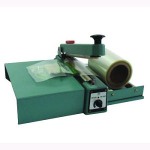 Plastic Bag Hand Sealing Machine with Sealer Cutter and Workbench