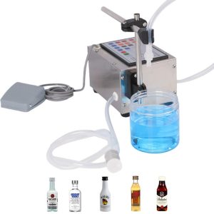 Machine Automatic Single Nozzle 5-3000ml Small Water Bottle Filler