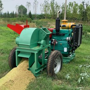 Log Wood Chipper Crushing Mill