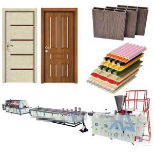 Wood Plastic Pvc Machine Frame Production Line Wpc