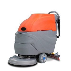 Commercial Hand Push Floor Scrubber Drier