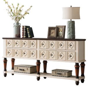 Vintage Wood Bar Cabinet M62 Hallway Rustic Organizer Solid
