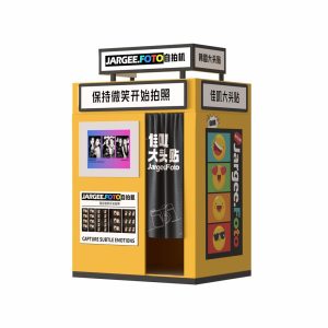 Photo Machine Booth Personalized Fashion Design Exterior Sticker Portable