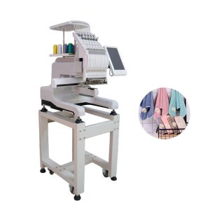 High Speed Single Head Needles Small Computer Embroidery Machines Prices