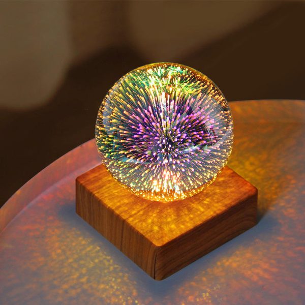 Crystal Firework Glass Night Light - Image 2