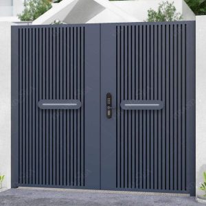 Double Aluminum Entrance Gate