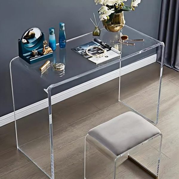 Transparent Acrylic Dressing Table - Image 2