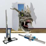 Vertical Wall and Floor Painting Machine