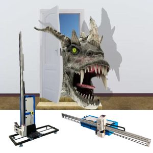 Vertical Wall and Floor Painting Machine