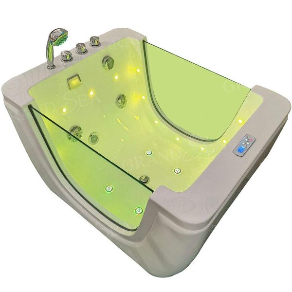 Hydromassage Freestanding Baby Soaking Tub And Spa Bath - Image 3