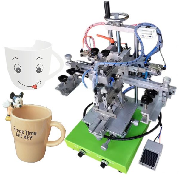Compact Semi-Auto Screen Printer for Cylindrical & Round Objects - Image 3