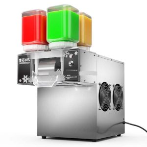 Stainless Steel Machine Snow Ice Cream Making Maker Snowflake